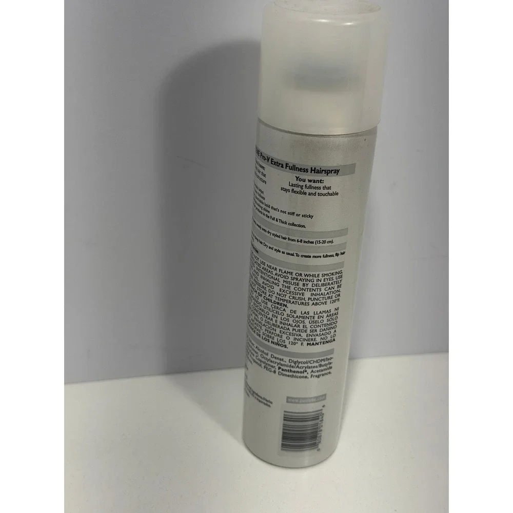 Pantene‎ Pro-V Extra Fullness Hairspray Maximum Hold  8.25 oz old formula! RARE